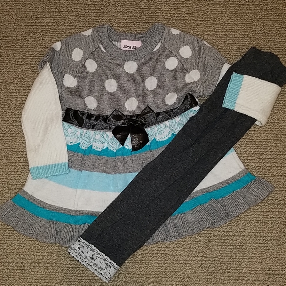 💜3 for $25💜Little Lass 2 piece set 3T